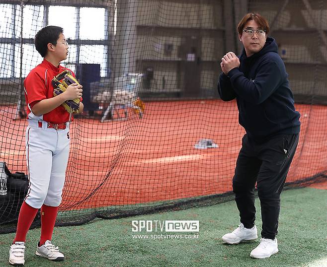▲ 야구학교 노경은 ⓒ곽혜미 기자