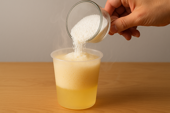 락스와 과탄산소다