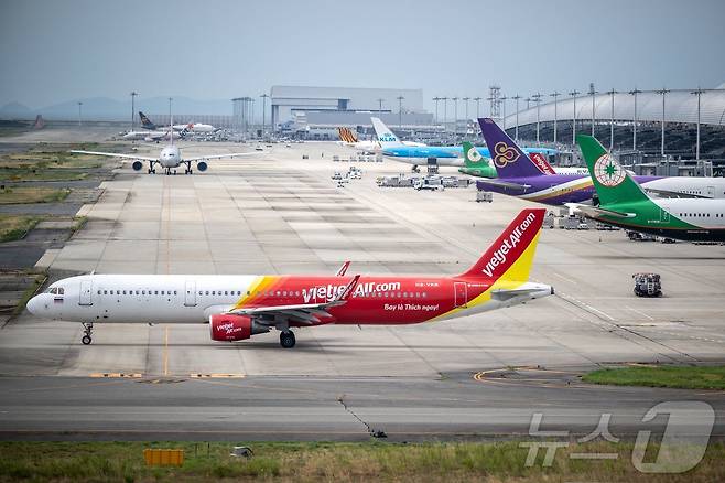일본 오사카 간사이 국제공항 전경 2024.11.1 ⓒ AFP=뉴스1 ⓒ News1 정윤미 기자