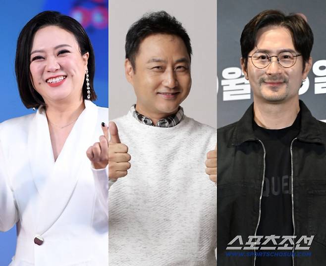 김숙, 김수용, 임형준(왼쪽부터). 사진=스포츠조선DB, 미디어랩시소