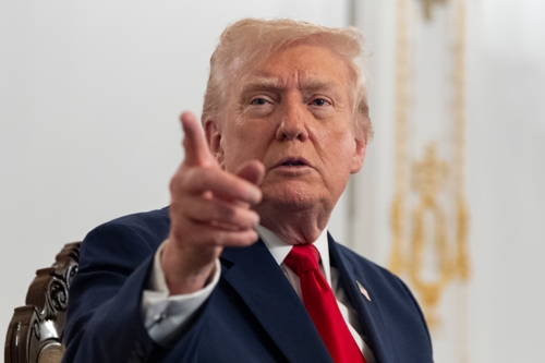 트럼프 대통령 [AP 연합뉴스]