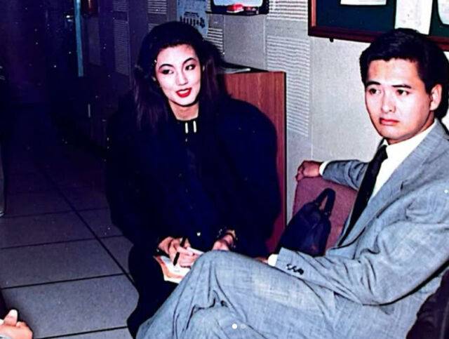 김연주 아나운서, 주윤발./소셜미디어