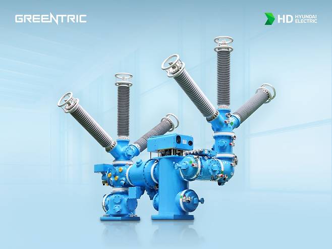 HD현대일렉트릭의 고압차단기(GIS) 제품. [HD현대일렉트릭 링크드인]