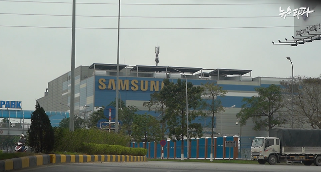 △ 2023년 3월 뉴스타파는 베트남 현지 취재 등을 통해 삼성전자 베트남 공장의 환경·보건 문제를 탐사 보도했다.