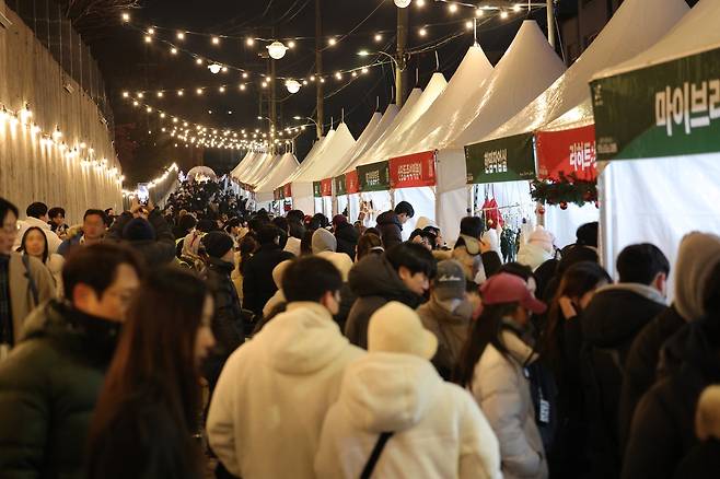 지난해 크리스마스마켓 모습 [노원구 제공. 재판매 및 DB 금지]