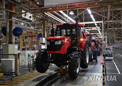 중국의 자동차 공장 [신화 연합뉴스 자료사진]