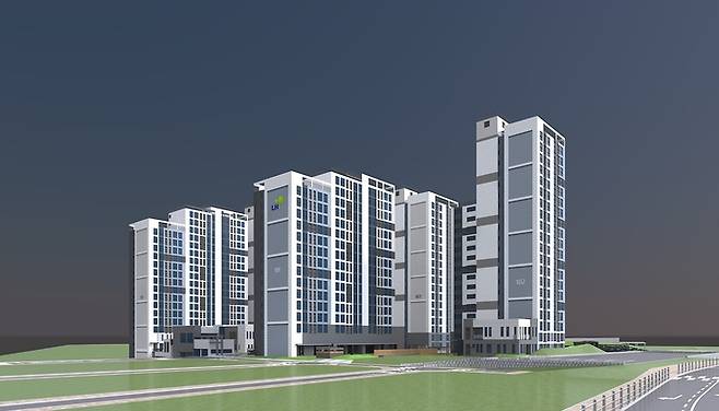 이천장호원 통합공공임대주택 조감도. 사진=한국토지주택공사