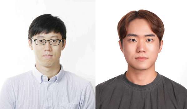 UNIST 최규동(왼쪽) 교수와 심영진 연구원