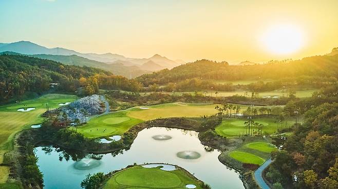 다양한 코스를 갖춘 일라이트CC. 사진=도진영