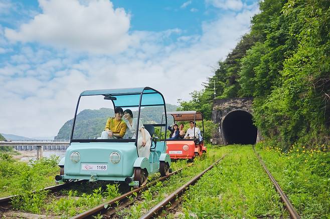 춘천 김유정 레일바이크