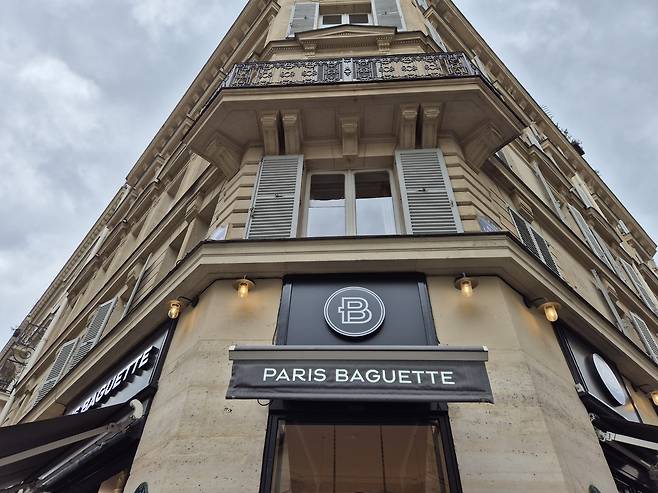 파리바게뜨 프랑스 파리 샤틀레점 전경. 김동환 기자