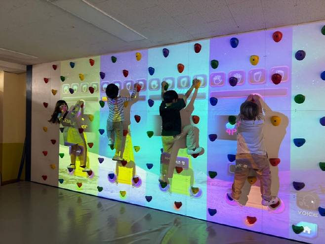 2025 유소년 스포츠 기반구축 사업' 학교수업 장면. 사진=대한산악연맹