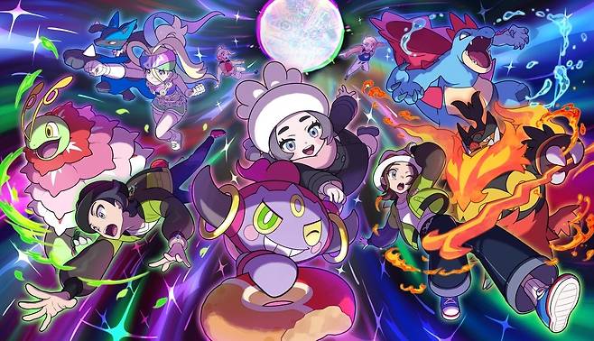 메가 차원 러시 키 아트 (사진=포켓몬 레전즈 Z-A 공식 홈페이지)