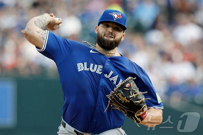 토론토 블루제이스 시절 알렉 마노아. ⓒ AFP=뉴스1
