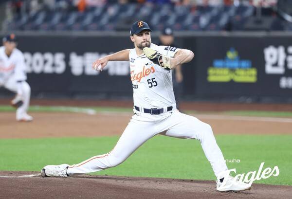 라이언 와이스. ⓒ한화 이글스