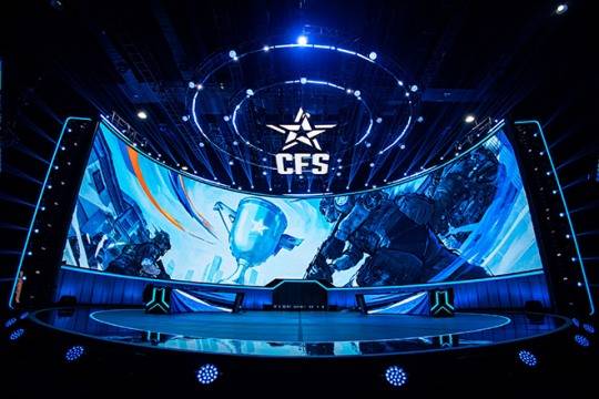 양자계 스튜디오의 CFS 2025 그룹 스테이지. 사진 제공 : 스마일게이트