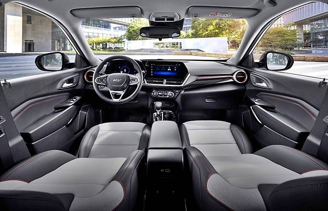 트랙스 크로스오버 실내  [사진출처=쉐보레]