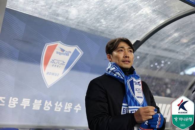 [서울=뉴시스]프로축구 수원 삼성 변성환 감독. (사진=한국프로축구연맹 제공)