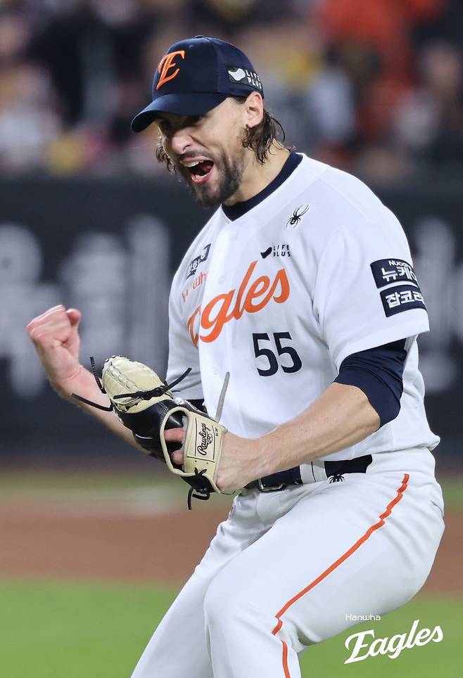 라이언 와이스. 사진=한화 이글스