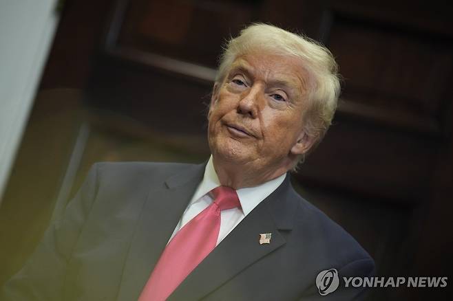 트럼프 미국 대통령 [EPA 연합뉴스 자료사진. 재판매 및 DB 금지]