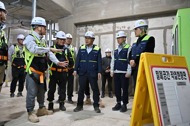 안전품질 점검 현장사진. 공사 제공