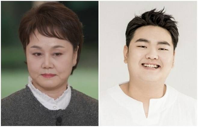 이경실, 손보승. 사진|tvN, 마다엔터테인먼트