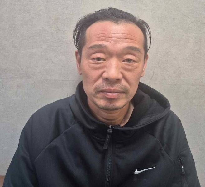 청주 실종 50대 여성 살인 피의자 김영우(54). 2025.12.4. 충북경찰청 제공