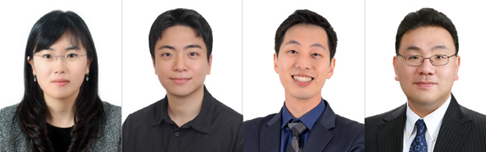 왼쪽부터 연구에 참여한 박지희 서울대 에너지이니셔티브 연구단 박사, 윤세혁 서울대 소프트파운드리연구소 박사, 하승재 프로바랩스(주) 박사, 전기정보공학부 김성재 서울대 교수. 사진 제공=서울대 공대