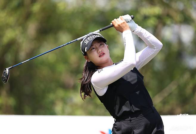 투어 6년 차를 맞은 2025시즌 KLPGA 대표 스타로 우뚝 선 노승희. 비록 개인타이틀 획득에는 실패했지만, 누구보다 알찬 한 해를 보낸 그는 “7년차를 맞는 내년에는 다승왕을 목표로 하겠다”고 밝혔다. 사진제공 | KLPGA