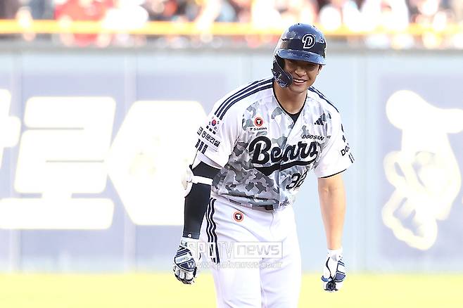 ▲ 김재환은 계약 조항을 활용해 두산으로부터 자유의 몸이 됐고, KBO리그 9개 구단과 모두 협상이 가능하다 ⓒ곽혜미 기자