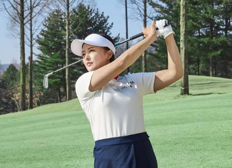 미켈롭 울트라 앰버서더 고진영. ⓒ미켈롭 울트라