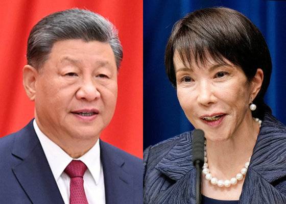 시진핑 중국 국가주석과 다카이치 사나에 일본 총리. 뉴스1