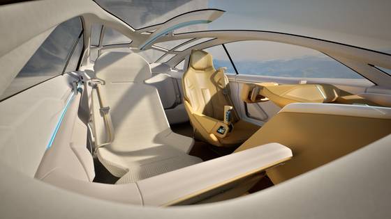 The interior of the Vision Meta Turismo concept car [KIA]