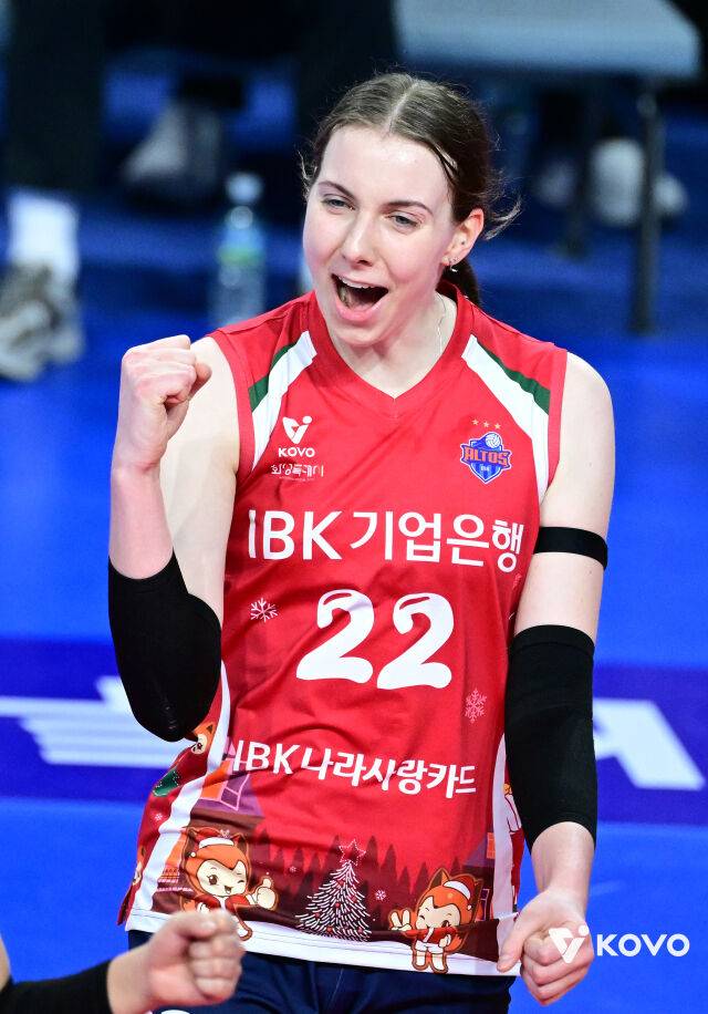 IBK기업은행의 아시아쿼터 킨켈라./KOVO