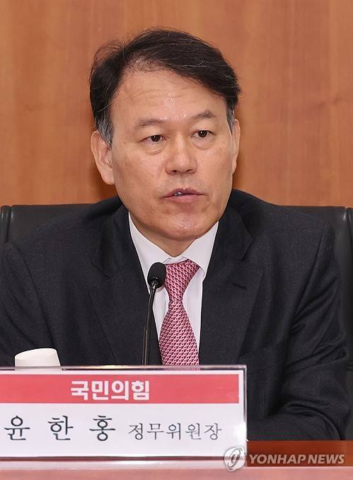 국민의힘 윤한홍 의원 [연합뉴스 자료사진]