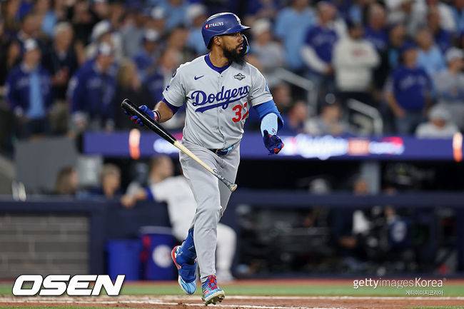 [사진] 다저스 테오스카 에르난데스.ⓒGettyimages(무단전재 및 재배포 금지)