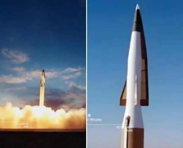 중국 민간기업 링콩톈싱이 자체 개발한 초음속 미사일 ‘YKJ-1000’. 바이두 캡처