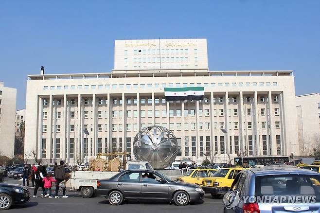 시리아 중앙은행 [로이터 연합뉴스 자료사진. 재판매 및 DB 금지]