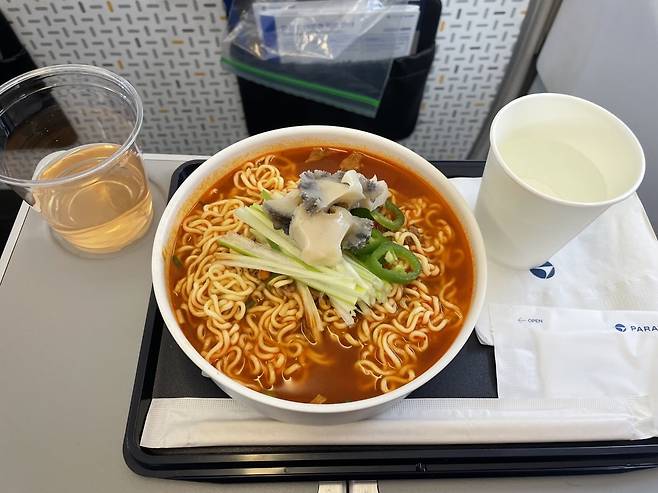 파라타항공 시그니처 라면./사진=한경닷컴
