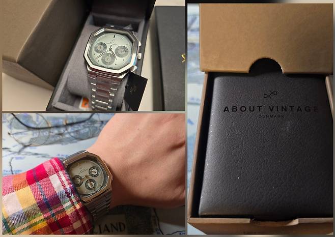 AV86 1904 크로노그래프 시계 언박싱