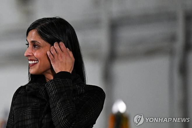 JD 밴스 미국 부통령의 부인 우샤 밴스 [로이터 연합뉴스 자료사진]