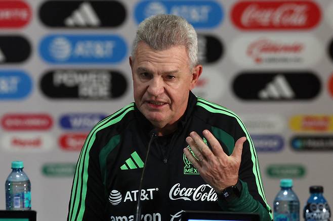 하비에르 아기레 멕시코 축구대표팀 감독. 사진 | 로이터연합뉴스