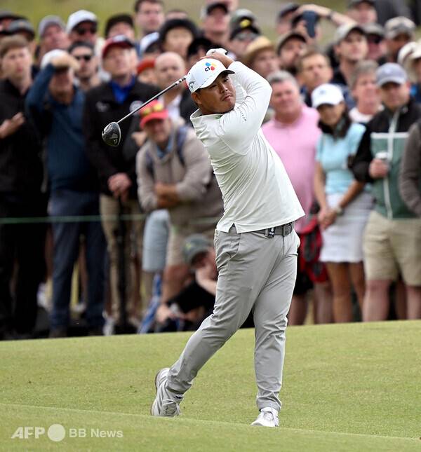 2025년 12월 DP월드투어(옛 유러피언투어) 2026시즌 대회인 크라운 호주 오픈 우승 경쟁에 뛰어들었던 김시우 프로. 사진제공=ⓒAFPBBNews = News1 (사진을 무단으로 사용하지 마십시오.)