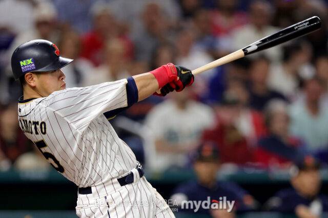 일본 국가대표 시절의 오카모토 카즈마./게티이미지코리아