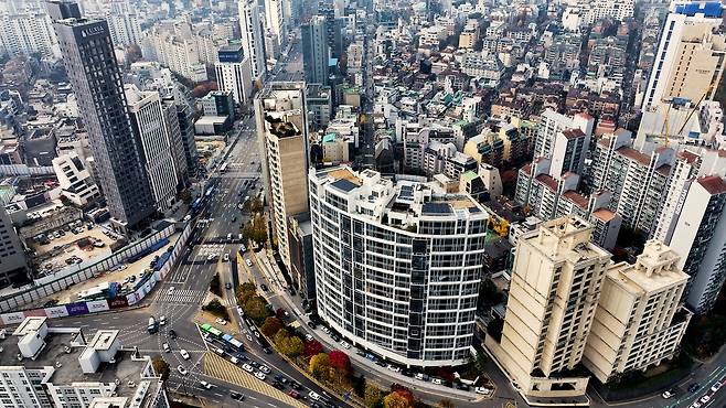 청담동 일대 초고가 주택들의 모습 [이건욱 PD]