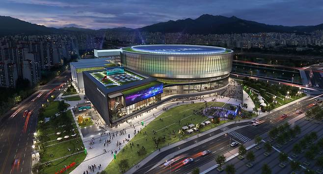 서울아레나 조감도