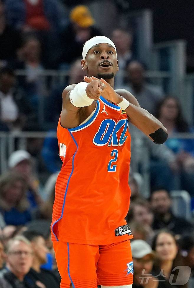 NBA 오클라호마시티 길저스-알렉산더.ⓒ AFP=뉴스1
