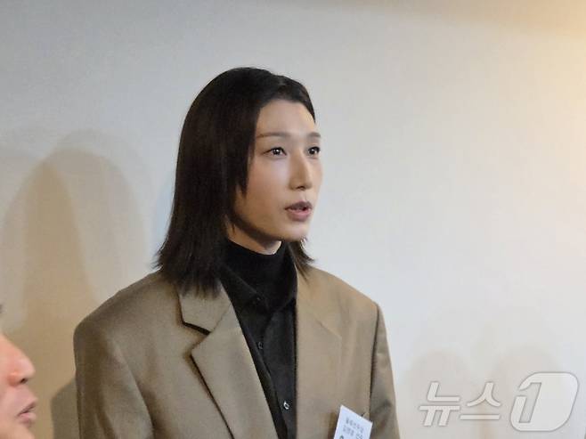 8일 서울 중구 프레스센터에서 열린 '2025 한국체육기자연맹 시상식'에서 '올해의 선수상'을 수상한 김연경이 소감을 말하고 있다. ⓒ News1 안영준 기자