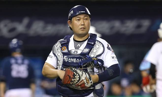 두산 베어스 포수 양의지. 두산 베어스 제공