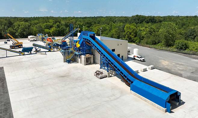 다니엘리 센트로 리사이클링의 슈레더 설비 사진. 사진은 기사 내용과 무관함. 현대제철 제공